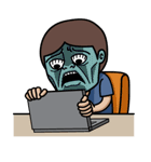 Lek's Laptop Time, I am Programmer（個別スタンプ：36）