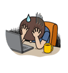 Lek's Laptop Time, I am Programmer（個別スタンプ：37）