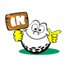 A roundup of today's golf（個別スタンプ：1）