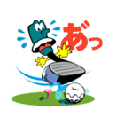 A roundup of today's golf（個別スタンプ：13）
