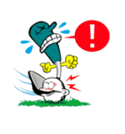 A roundup of today's golf（個別スタンプ：14）