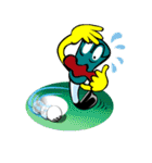 A roundup of today's golf（個別スタンプ：16）