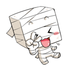 MUMU the box-head Mummy（個別スタンプ：7）