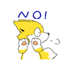 キツネのスタンプ（個別スタンプ：2）
