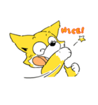 キツネのスタンプ（個別スタンプ：3）