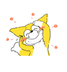 キツネのスタンプ（個別スタンプ：9）