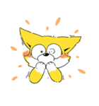 キツネのスタンプ（個別スタンプ：10）