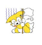 キツネのスタンプ（個別スタンプ：19）