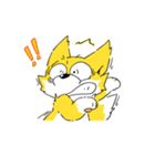 キツネのスタンプ（個別スタンプ：22）