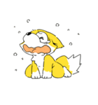 キツネのスタンプ（個別スタンプ：25）