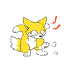 キツネのスタンプ（個別スタンプ：28）
