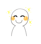 白い人型（個別スタンプ：4）