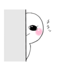 白い人型（個別スタンプ：11）