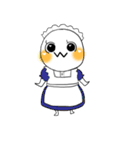 白い人型（個別スタンプ：34）