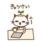 OL☆ねこねこ（個別スタンプ：28）