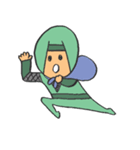ニコニコ忍者さん（個別スタンプ：11）