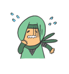 ニコニコ忍者さん（個別スタンプ：16）