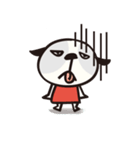 つんでれ犬（たまに伊予弁）（個別スタンプ：18）