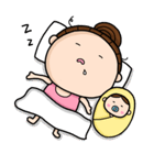 Mommy with Her Newborn（個別スタンプ：12）