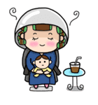 Mommy with Her Newborn（個別スタンプ：31）