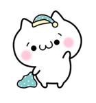 しろいねこと仲間たち（個別スタンプ：3）