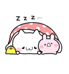 しろいねこと仲間たち（個別スタンプ：4）