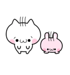 しろいねこと仲間たち（個別スタンプ：14）