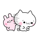 しろいねこと仲間たち（個別スタンプ：19）