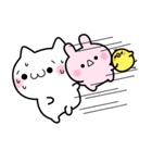 しろいねこと仲間たち（個別スタンプ：22）