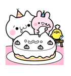 しろいねこと仲間たち（個別スタンプ：38）