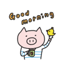 Hello！ ブタくん（個別スタンプ：1）