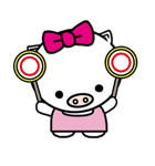 Holiday pig - Guda and Sarara（個別スタンプ：12）