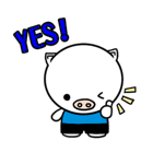 Holiday pig - Guda and Sarara（個別スタンプ：18）