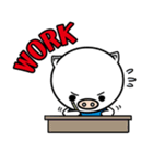 Holiday pig - Guda and Sarara（個別スタンプ：19）