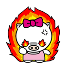 Holiday pig - Guda and Sarara（個別スタンプ：20）