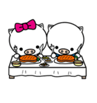 Holiday pig - Guda and Sarara（個別スタンプ：21）
