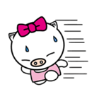 Holiday pig - Guda and Sarara（個別スタンプ：23）