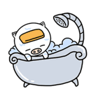 Holiday pig - Guda and Sarara（個別スタンプ：24）