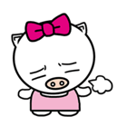 Holiday pig - Guda and Sarara（個別スタンプ：31）