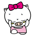 Holiday pig - Guda and Sarara（個別スタンプ：32）