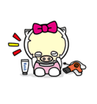 Holiday pig - Guda and Sarara（個別スタンプ：34）
