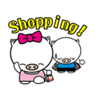 Holiday pig - Guda and Sarara（個別スタンプ：37）