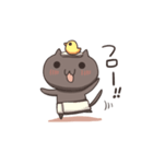 ねこのくろ（個別スタンプ：17）