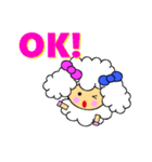 Cute Sheep（個別スタンプ：1）