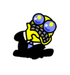 イエロースカルさん。（個別スタンプ：34）