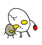 ワレタマゴ（個別スタンプ：1）