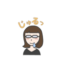 メガネ女史さん（個別スタンプ：23）