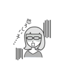 メガネ女史さん（個別スタンプ：29）