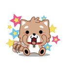 W♥C アライグマ（個別スタンプ：7）