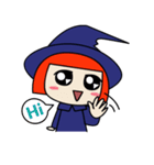Little witch - Sandra（個別スタンプ：1）